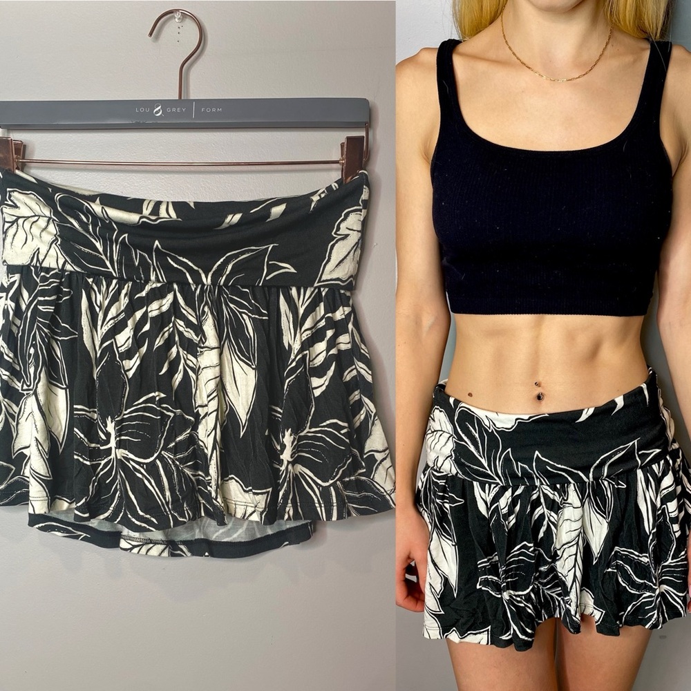 NWT Ocean Drive Printed Skort.